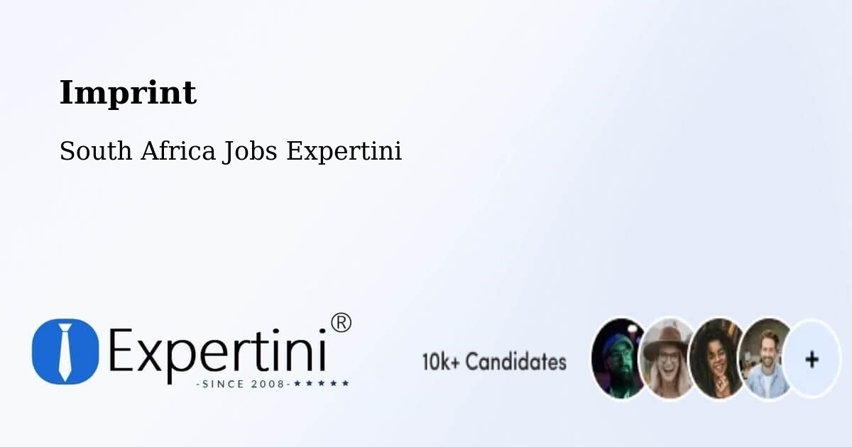 Imprint – Greytown - South Africa Jobs Expertini