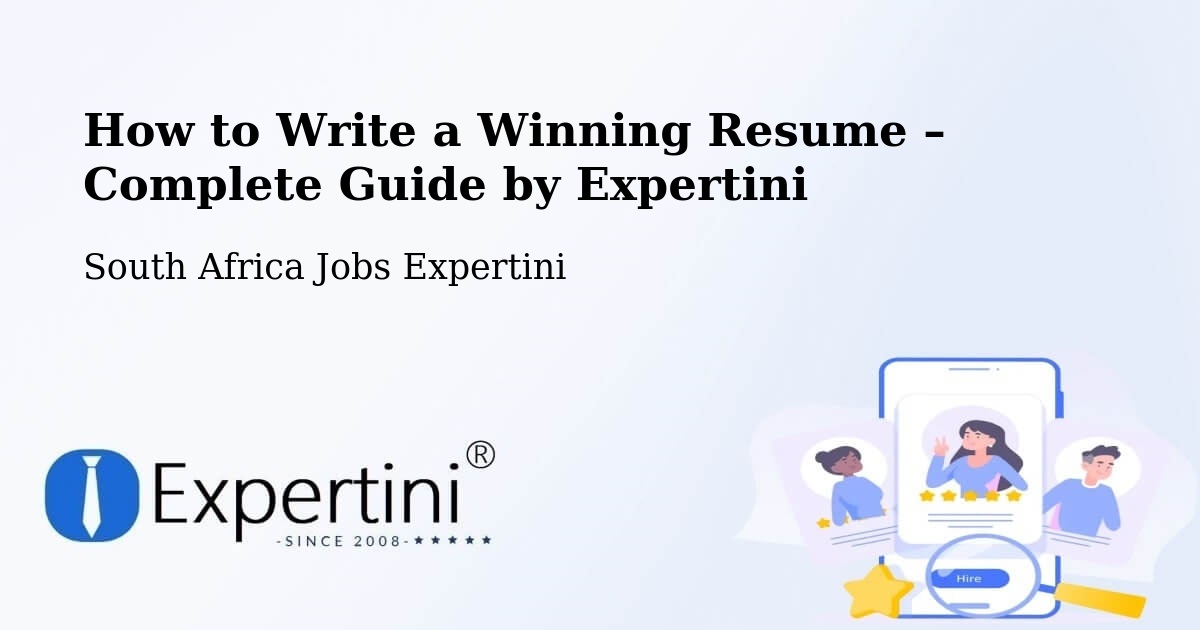 Resume Writing Guide for Job Seekers – Greytown - Greytown, South Africa Jobs Expertini